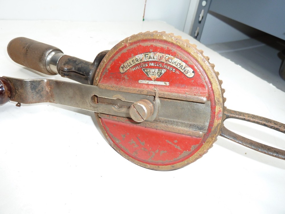 Vintage Millers Falls Hand crank Drill