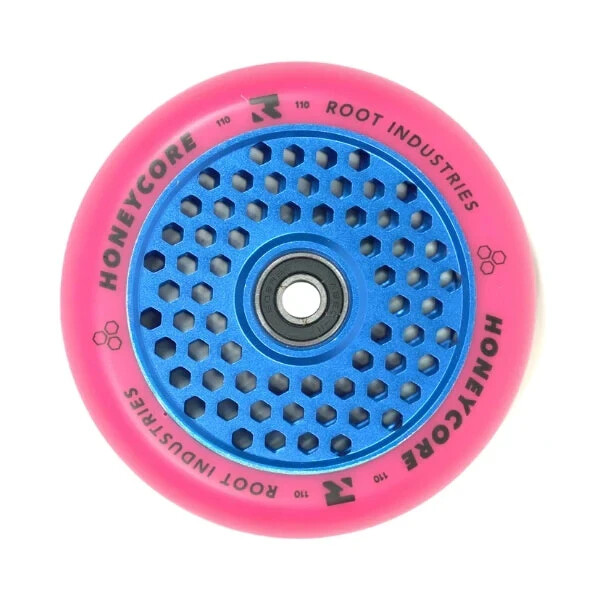 Root Industries HoneyCore Wheels 110mm - Pink/Blue (Pair)