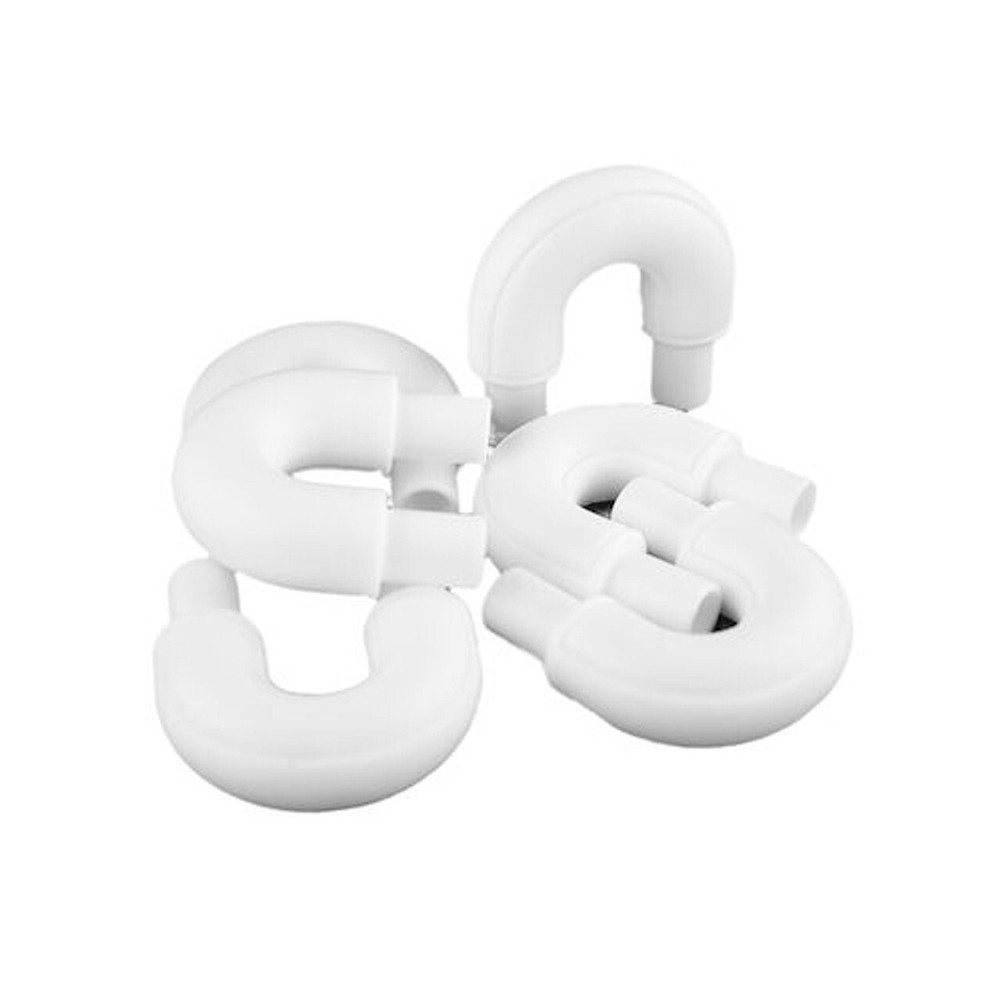 Releaf RLF10076 Ivory ReLeaf Pro HVE U-Shaped Connector 6/Pk