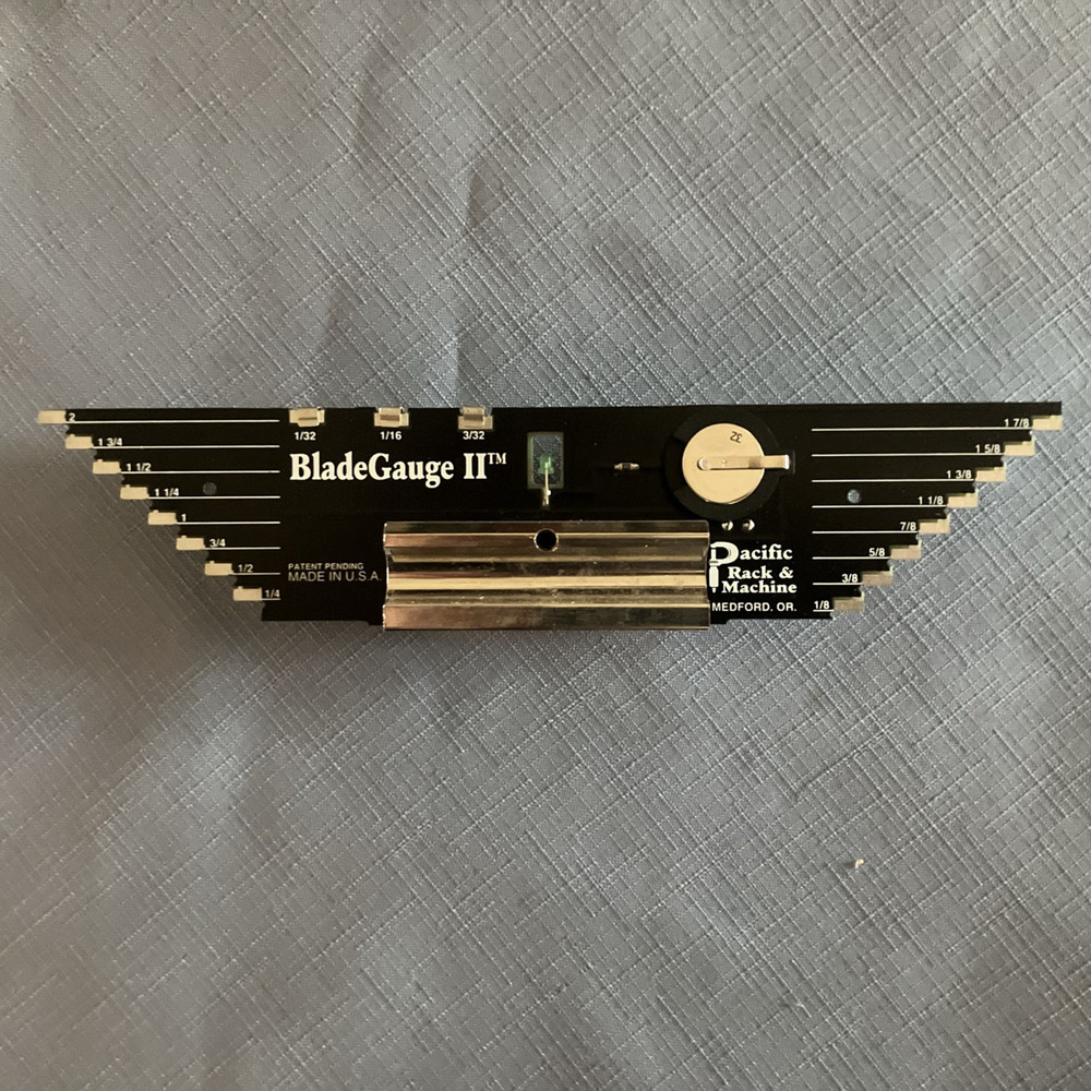 Pacific Rack & Machine Angle Measuring and Blade Gauge Tools
