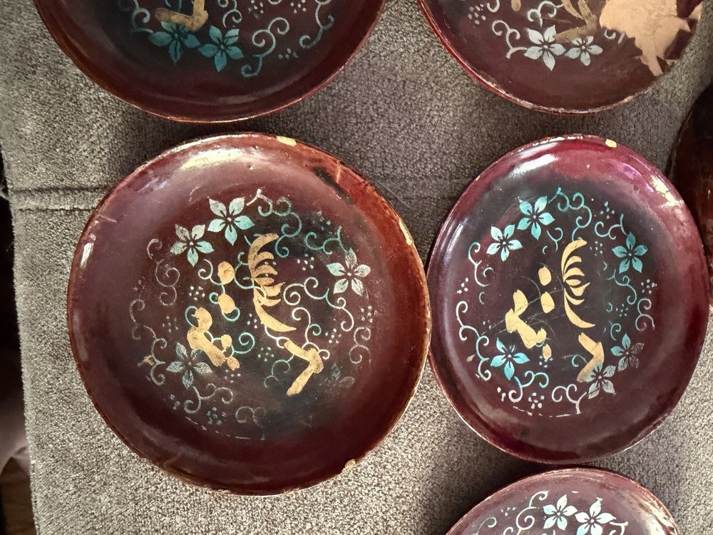 Coaster Set from Japan Vintage