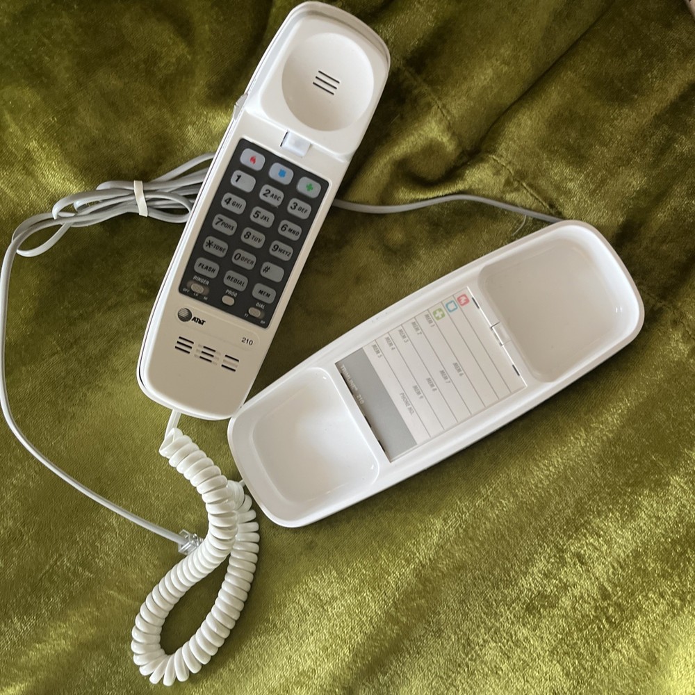 TWO vintage landline phones - tested and working