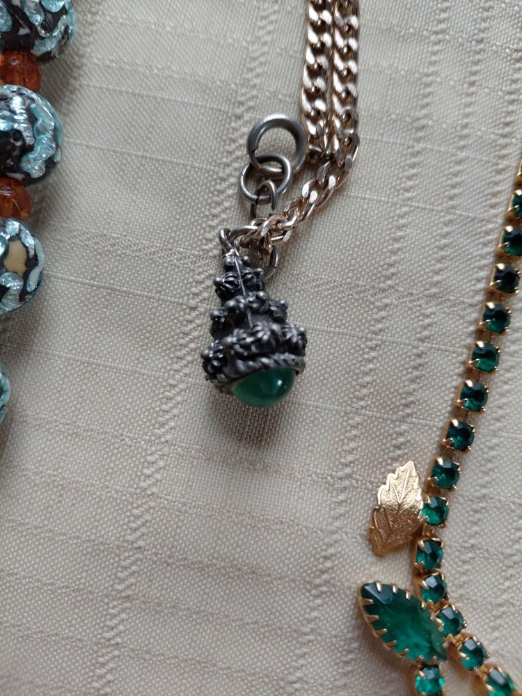3 beaded Beautiful Vintage Necklaces