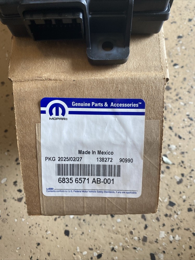Genuine Mopar Hub Receiver 68356571AB