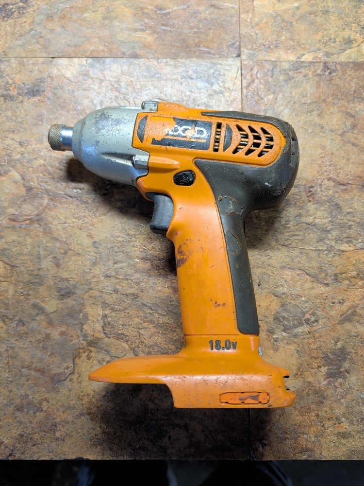 RIDGID 18V CORDLESS IMPACT DRIVER R842301 **BARE TOOL** 1/4" HEX 18 VOLT