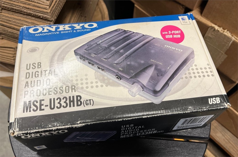 Onkyo USB Digital Audio Processor MSE-U33HB (gt) 3 Port USB Hub