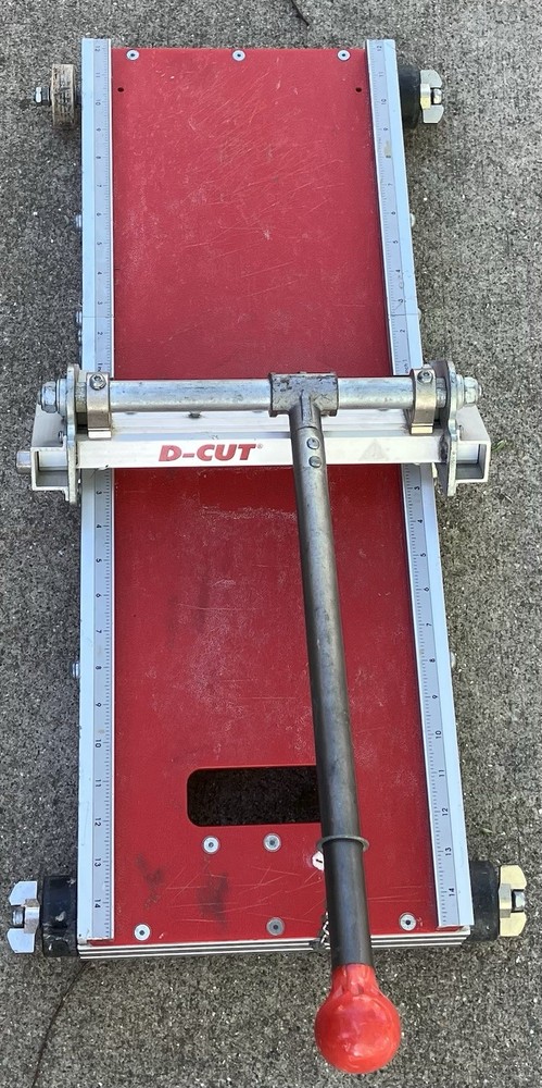 D-Cut Model RC-200 Profile Wall Base Cutter