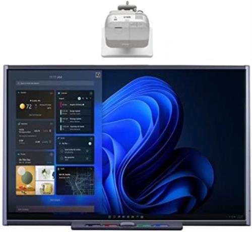 Interactive whiteboard with Projector Bundle for Classroom/Office Professionals