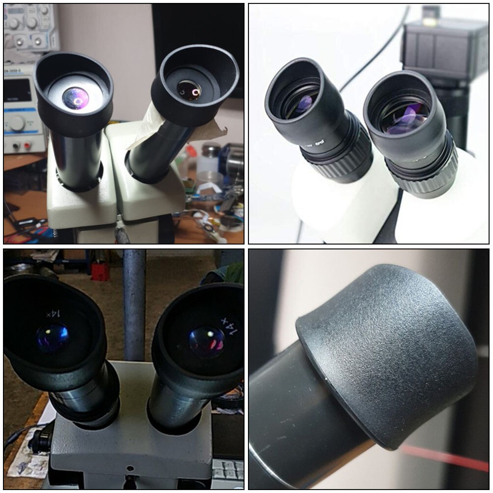 2pcs Eyecups Binoculars Eye Cups Replacement Rubber