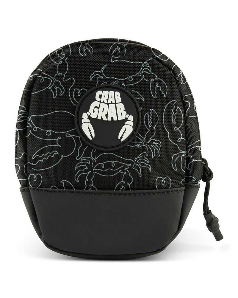 Crab Grab Mini Binding Bag - Crab Doodle Black