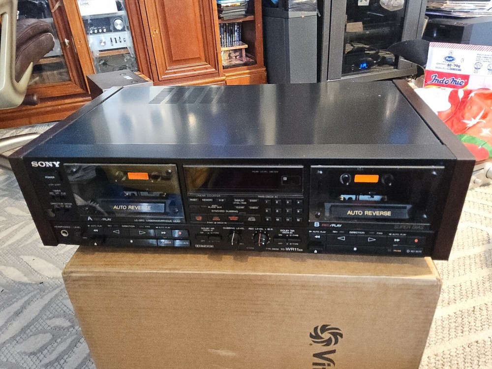 sony stereo cassette deck
