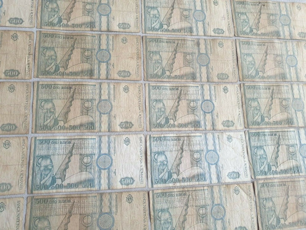 Romania 20 x 500 lei 1992 lot banknotes