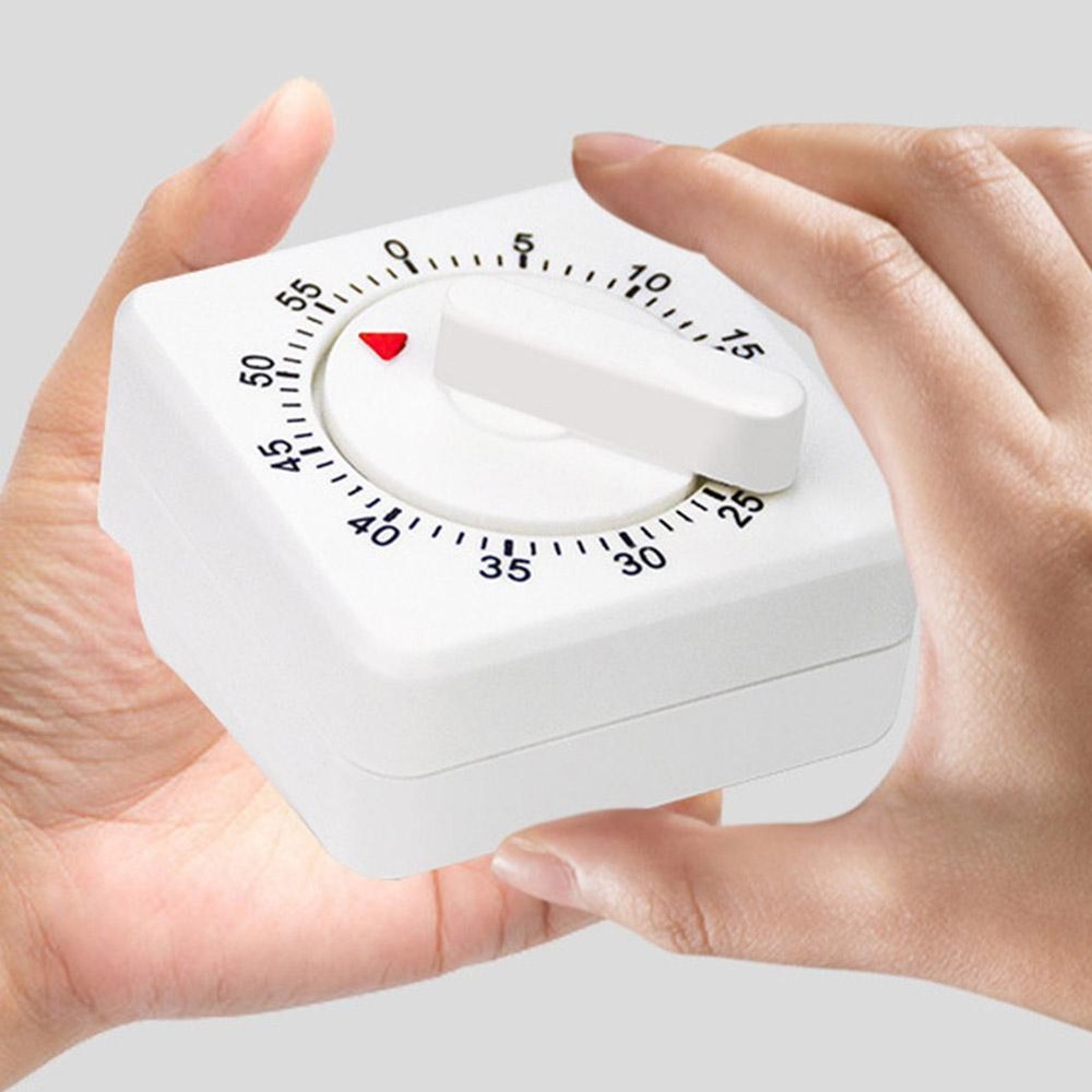 Kitchen Timer Egg & Square Shaped Kitchen Cooking Timer Mechanical Alar Z9Y6