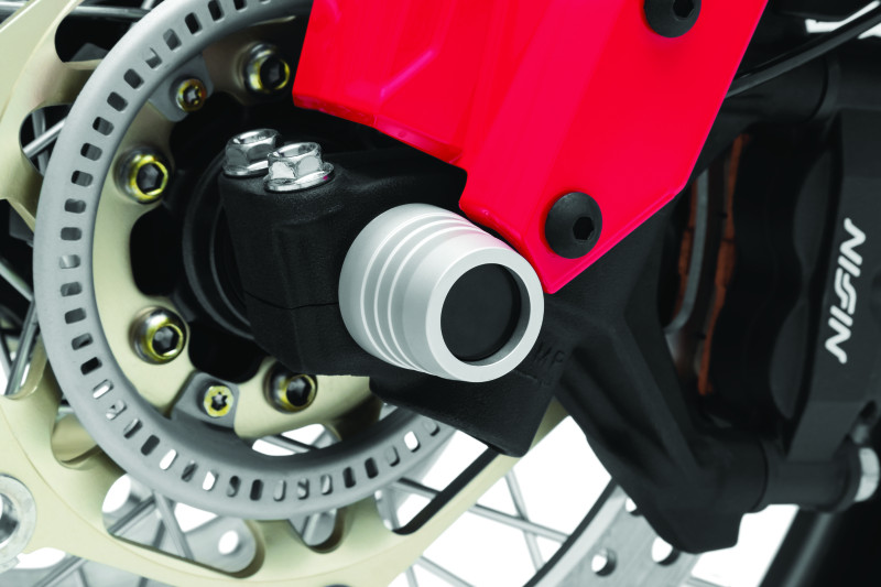 Kuryakyn Front Axle Slide For CRF1000L/Adventure Silver