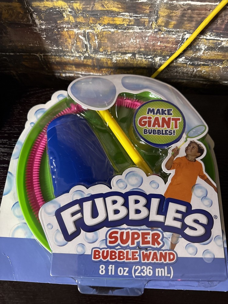 Giant Bubble Wands for Kids Multiple Big Bubbles Toy Gift Set