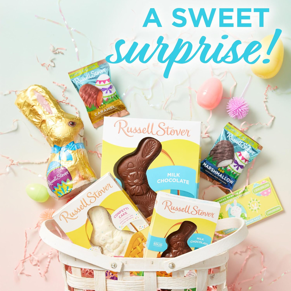 Easter Marshmallow Dark Chocolate Easter Egg, 1.3 Oz Each (Pack of 18)
