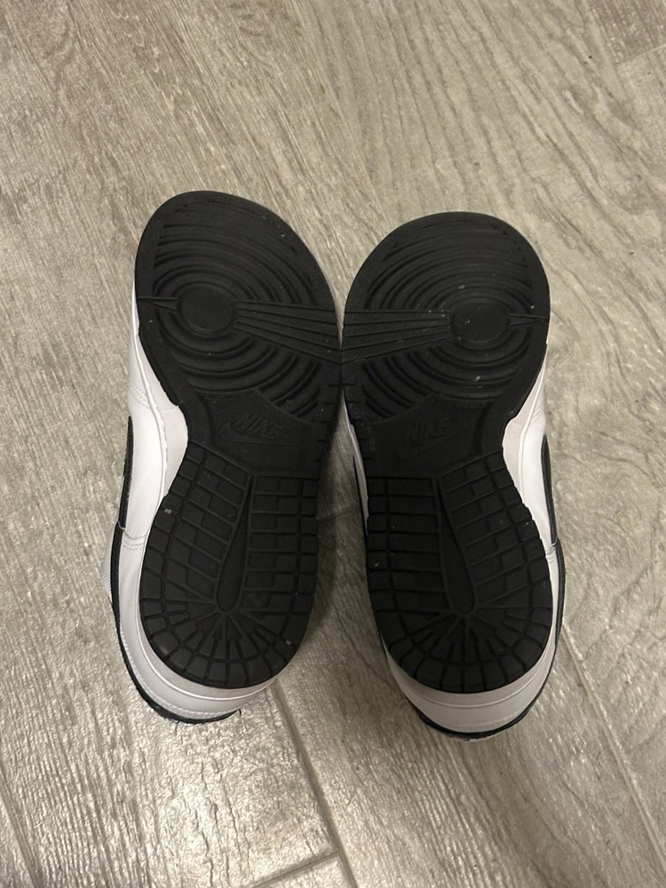 Nike SB Dunk Low White Black Men's Shoes Size 10.5