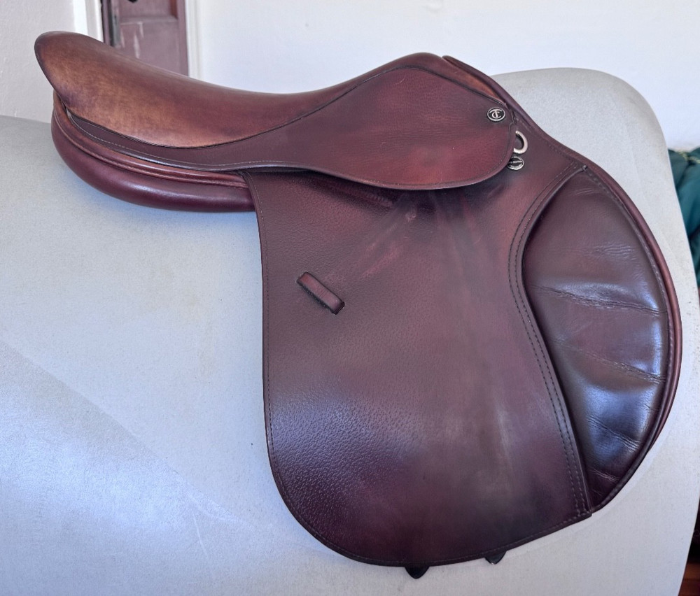 17.5" Tad Coffin A5G Performance Saddle - Grain / Calf - Gorgeous!