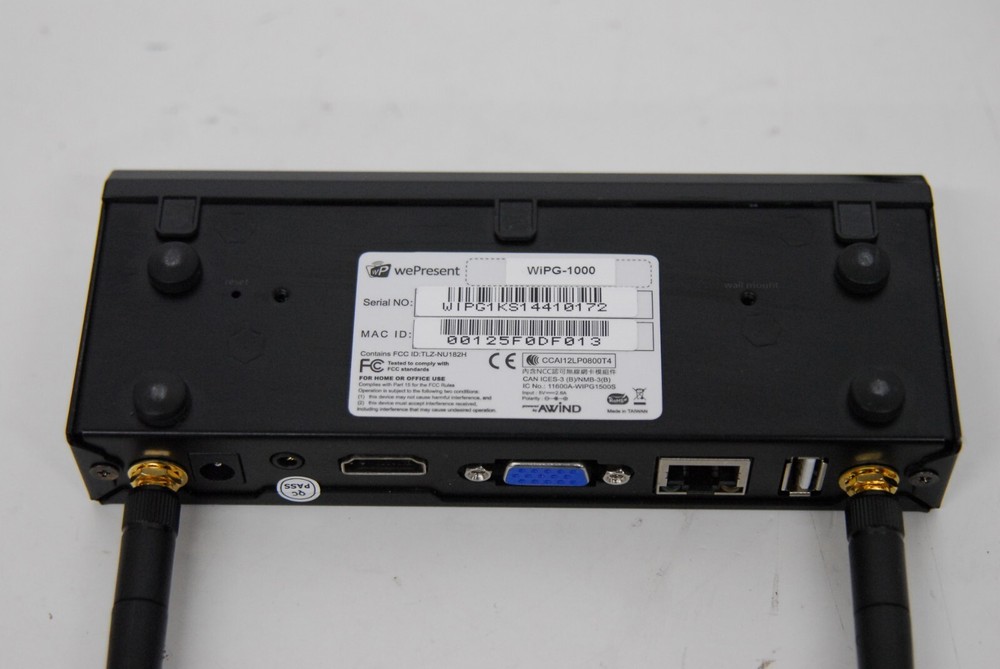 wePresent WiPG-1000 Wireless Interactive Presentation Gateway