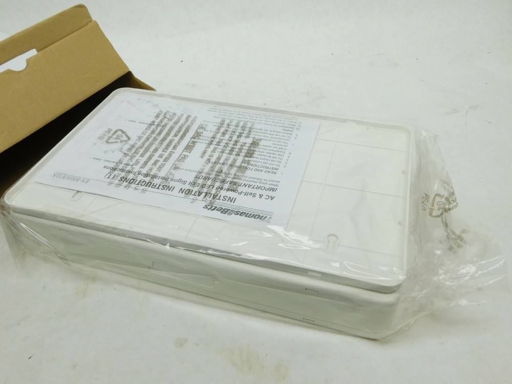 Thomas & Betts LED Exit Sign Model - ELXN400RN Plastic Self Powered RED LV