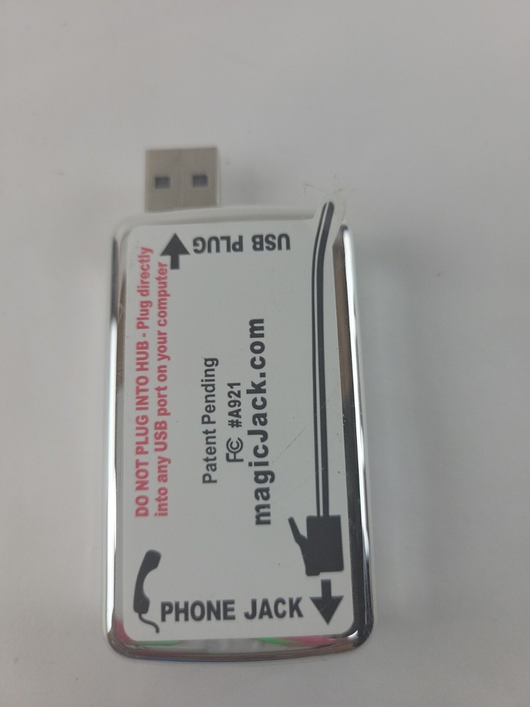 Magic Jack USB PC to Phone Jack Free Local Long Distance Calling