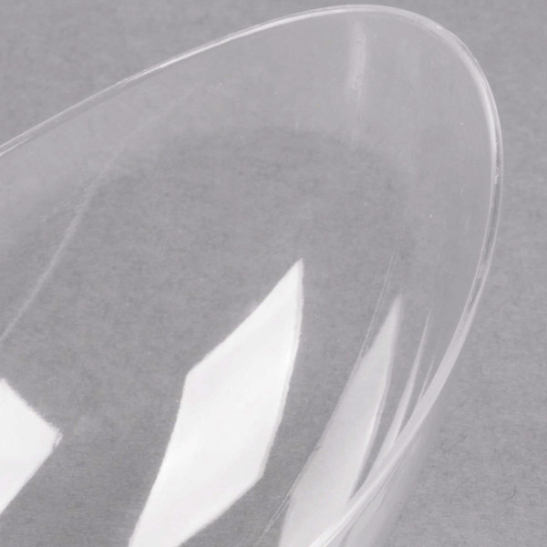 Fineline Settings 6303-CL, 5x2.6-Inch Clear Plastic Tiny Tureens, 240/CS