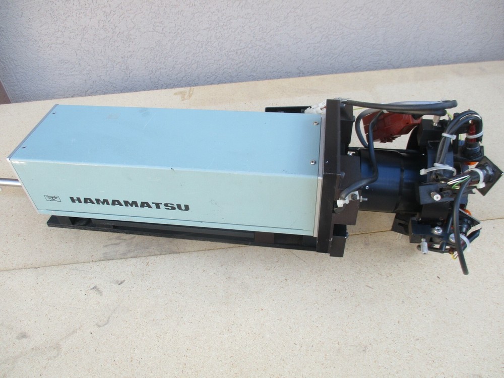 Hamamatsu Microscope Camera C1000 Type 12 With Linear Slide Positioner