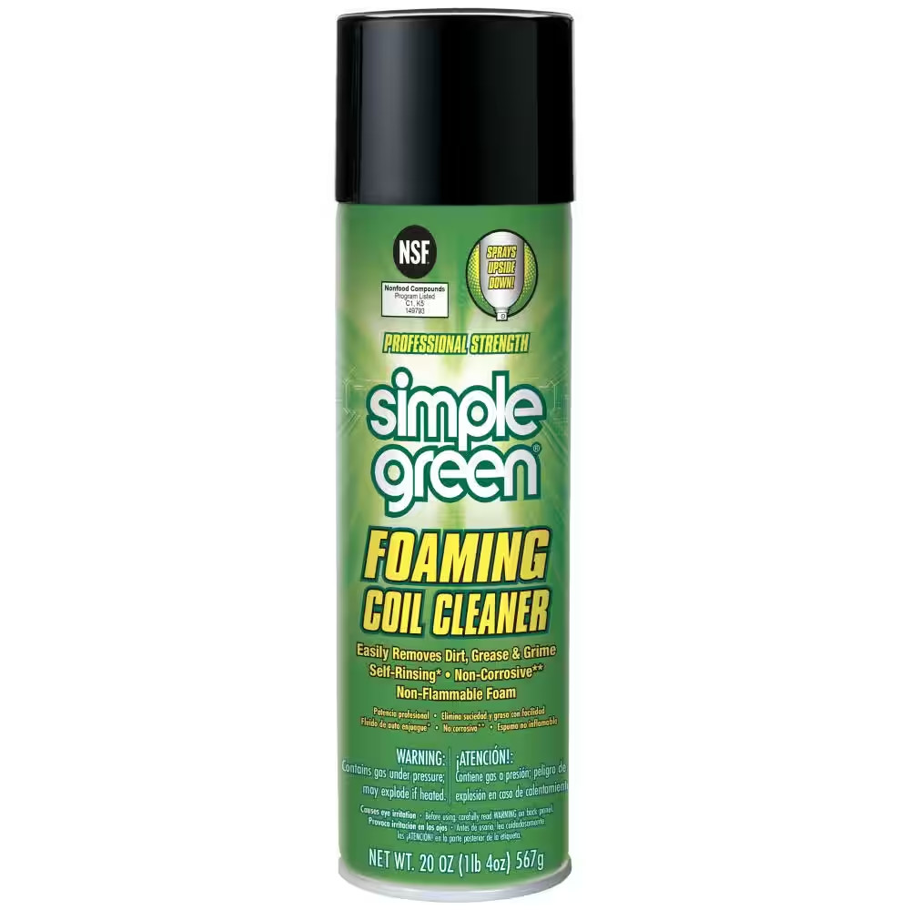 20 Oz. Foaming Coil Cleaner Aerosol