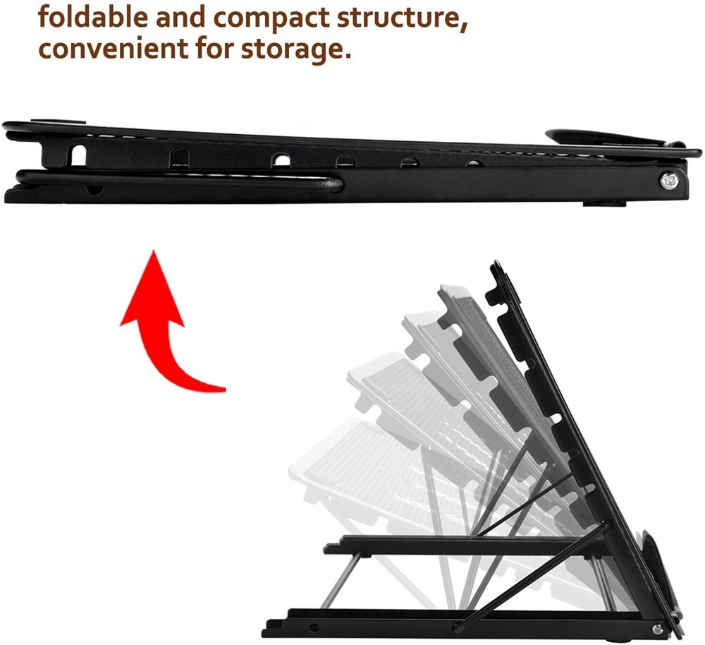 Huacan Light Box Pad Stand, Multifunction 7 Angle Points Skidding A4