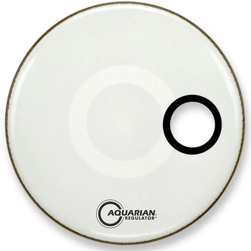 Aquarian RSM22WH Regulator White 22" Bass Drumhead