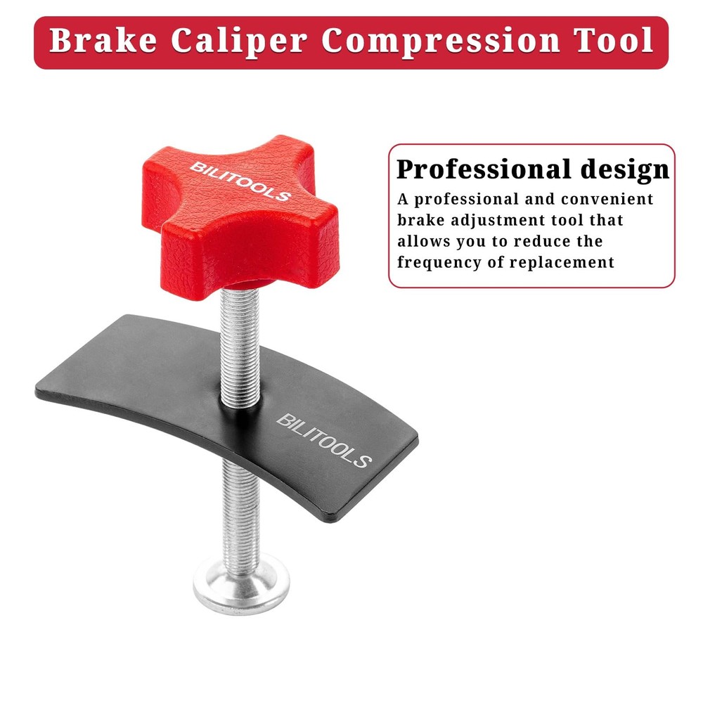 BILITOOLS Brake Caliper Compression Tool for Standard, Pad Spreader