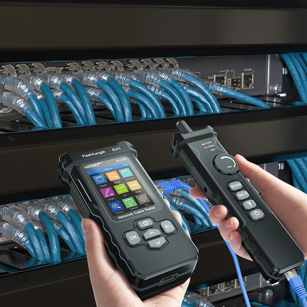 Network Cable Tester Supports PING Test/IP Scan/network Port Speed Cable Tracker