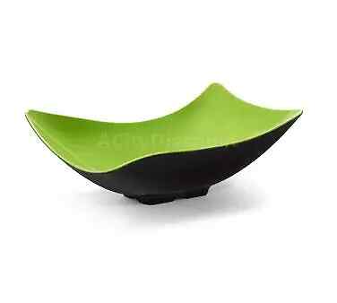 G.E.T. ML-220-*/BK 3 ea - Brasilia 4 Qt Rectangular Flared Melamine Bowl