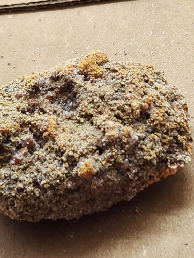 Beautiful Butlerite Romerite Coquimbite specimen