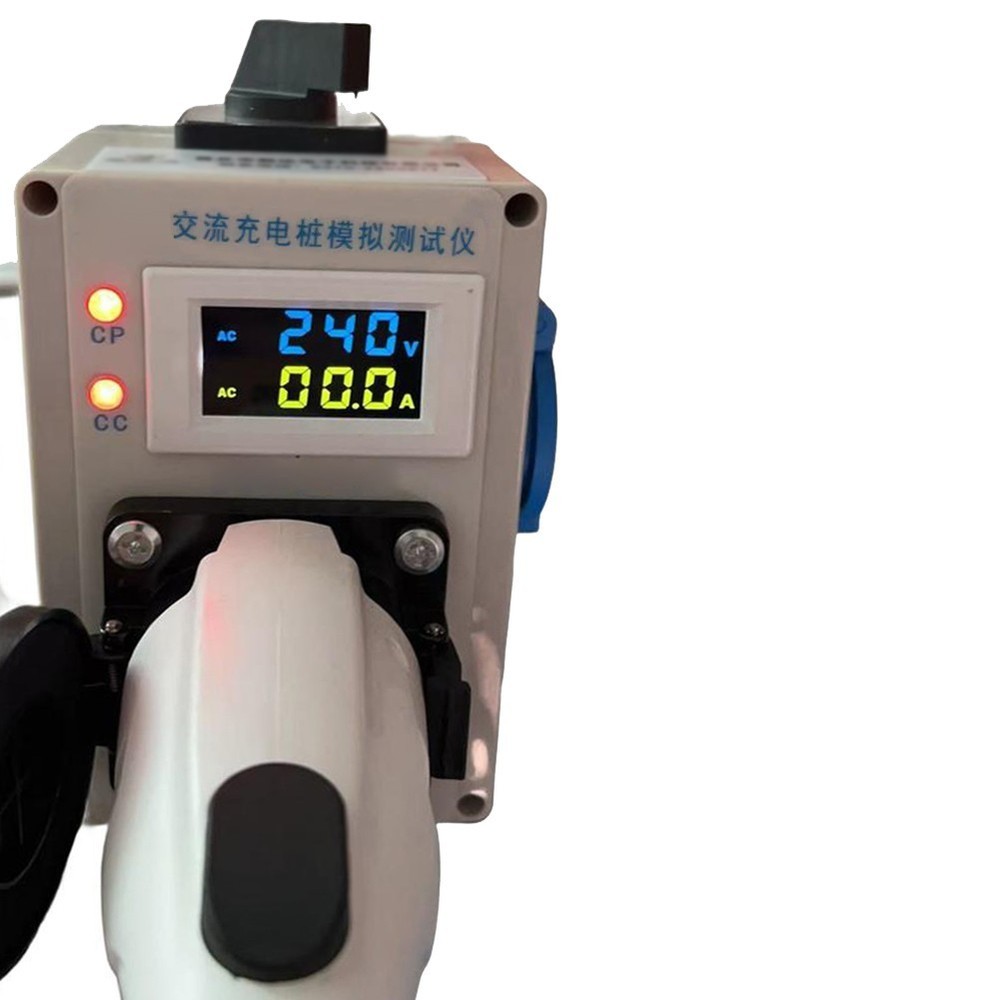 AC Charging Pile Simulation Tester for Electric Vehicle Charging Socket Testing