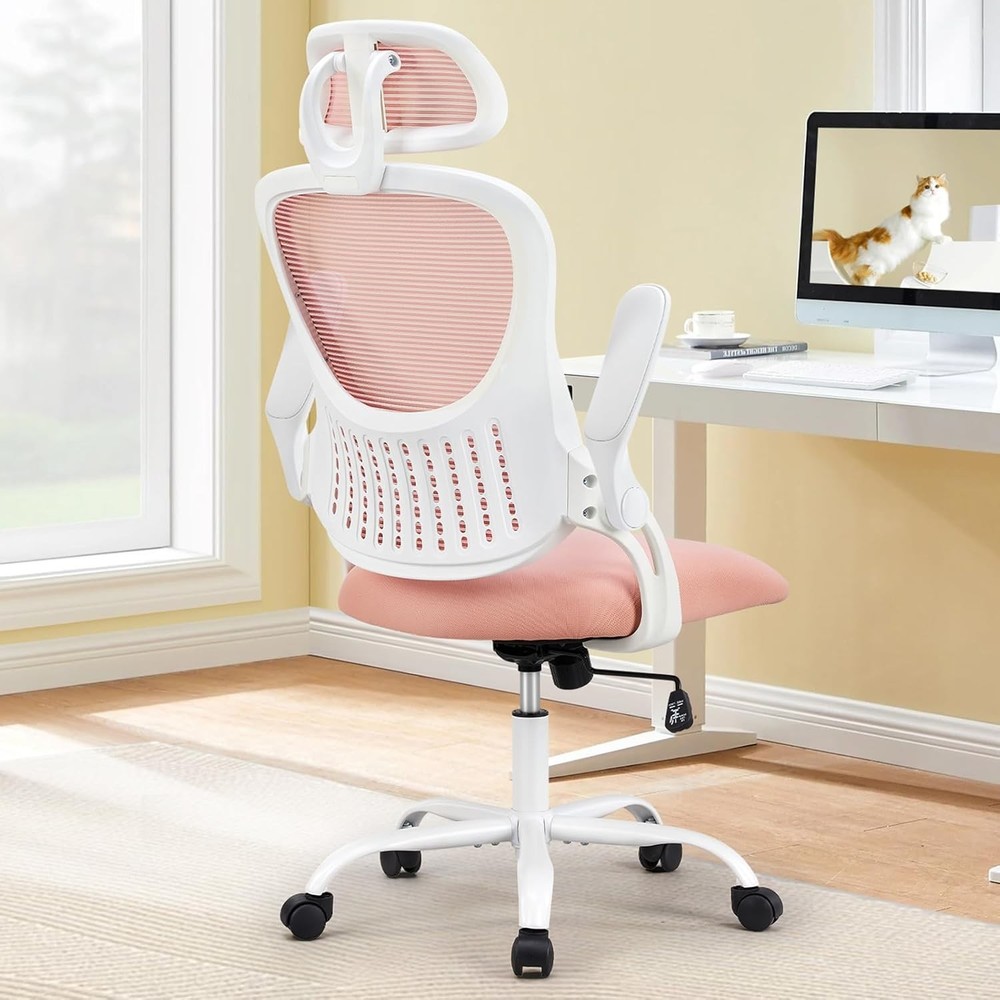 Home Office Desk Chair Ergonomic High-Back Mesh Rolling Work Computer Chairs