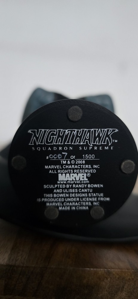 SUPER LOW #7!! Marvel Bowen Mini-Bust- Nighthawk Squadron Supreme Version /1500