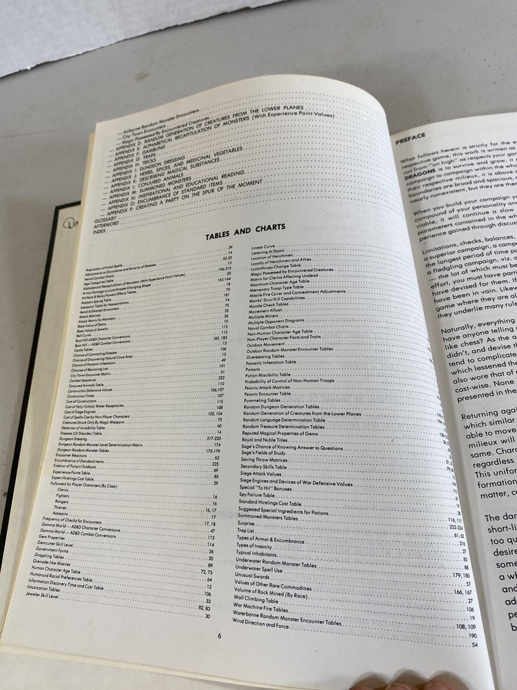 Advanced D&D, dungeons and dragons dungeon masters guide TSR games 3B39