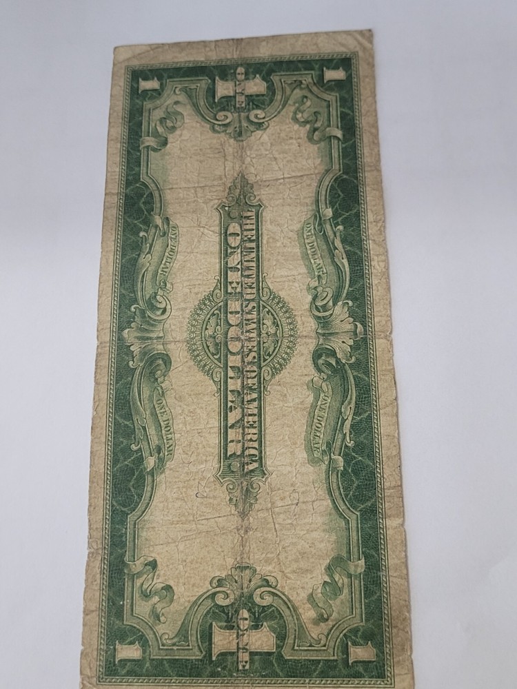 1923 LARGE SIZE SILVER CERTIFICATE BLUE SEAL circulated