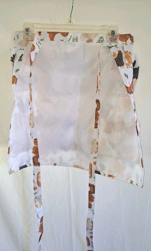 Hen's And Chicks Egg Collectibg Apron