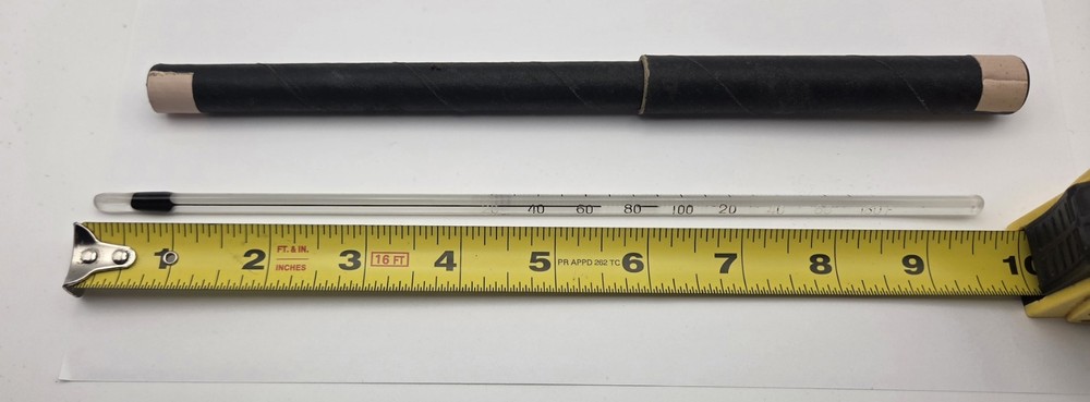 Vintage Marvel Industrial/ Laboratory Thermometer