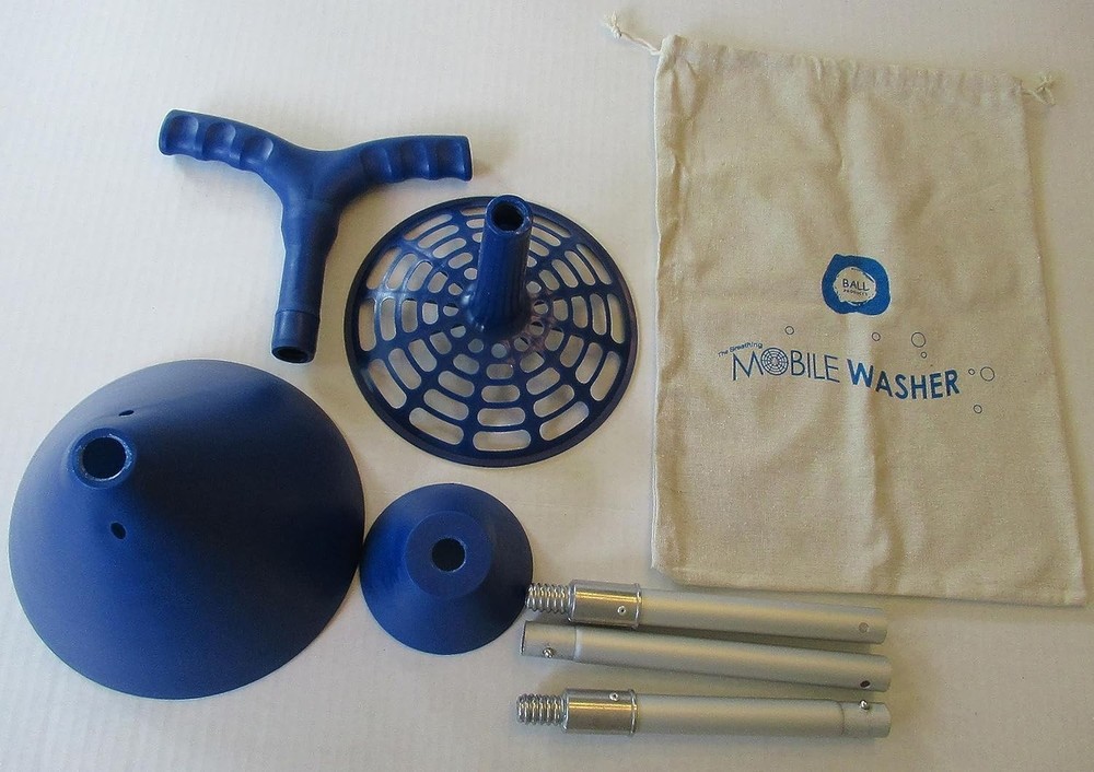 Durable Hand-Powered Clothes Washer with Riveted Threads - Eco-Friendly Solution