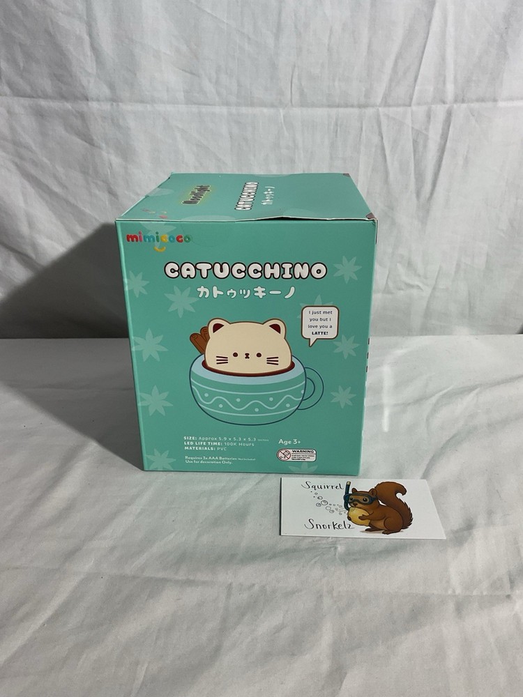 MimiCoco Moodlight Night Light - Catucchino, Warm White New