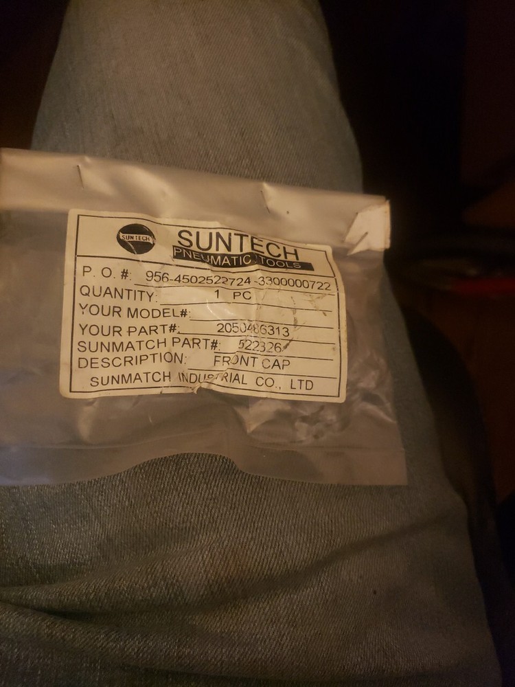 Chicago Pneumatic Front Cap Part # 2050486313