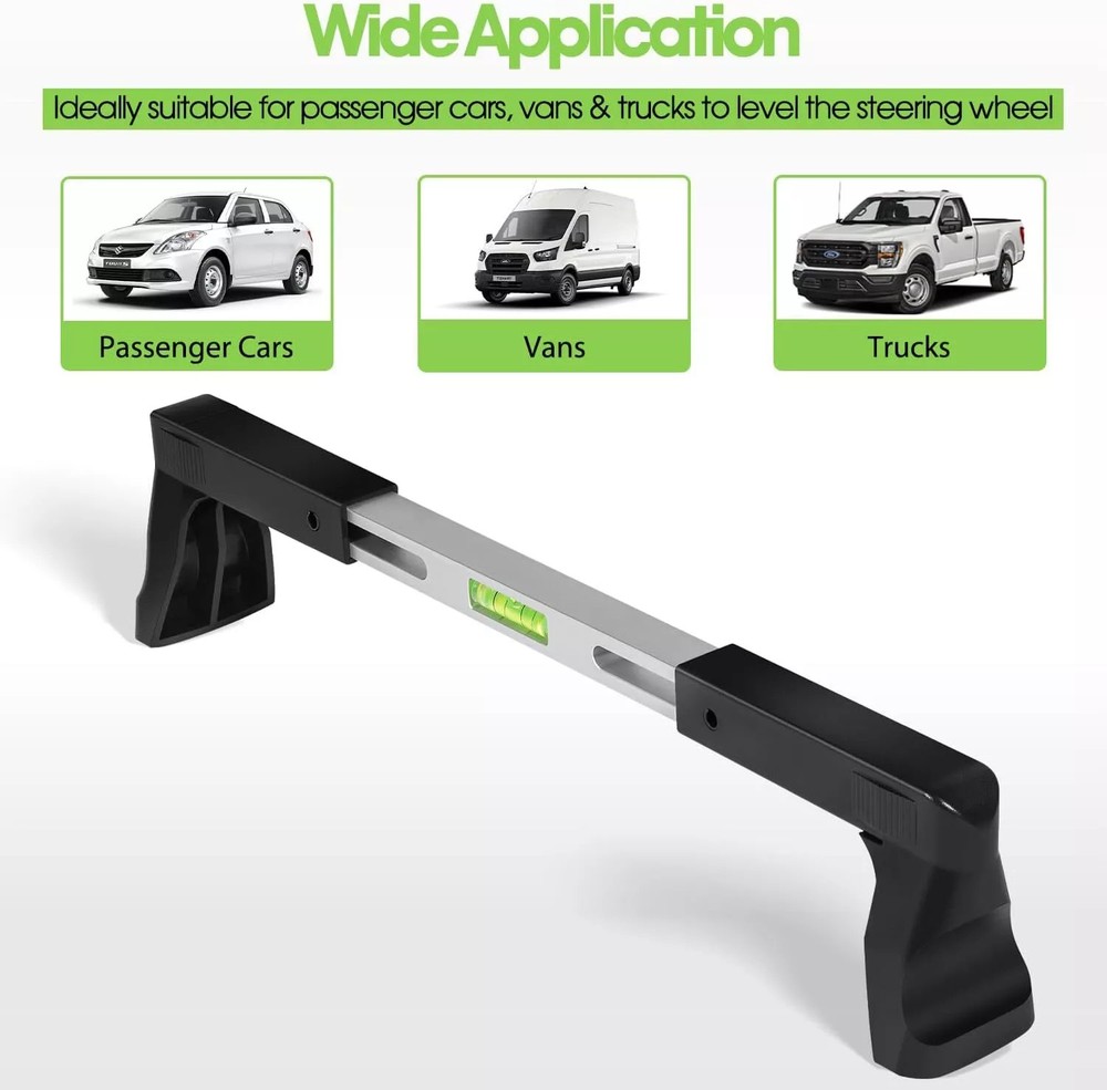 Front End Steering Wheel Alignment Level Indicator Tester Holder Tool Accurately