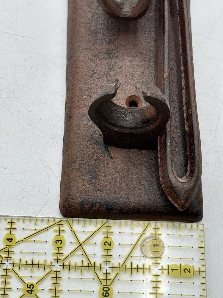 Vintage French Style Remake Cast Iron Cork Puller Wall Mount Rustic Brown