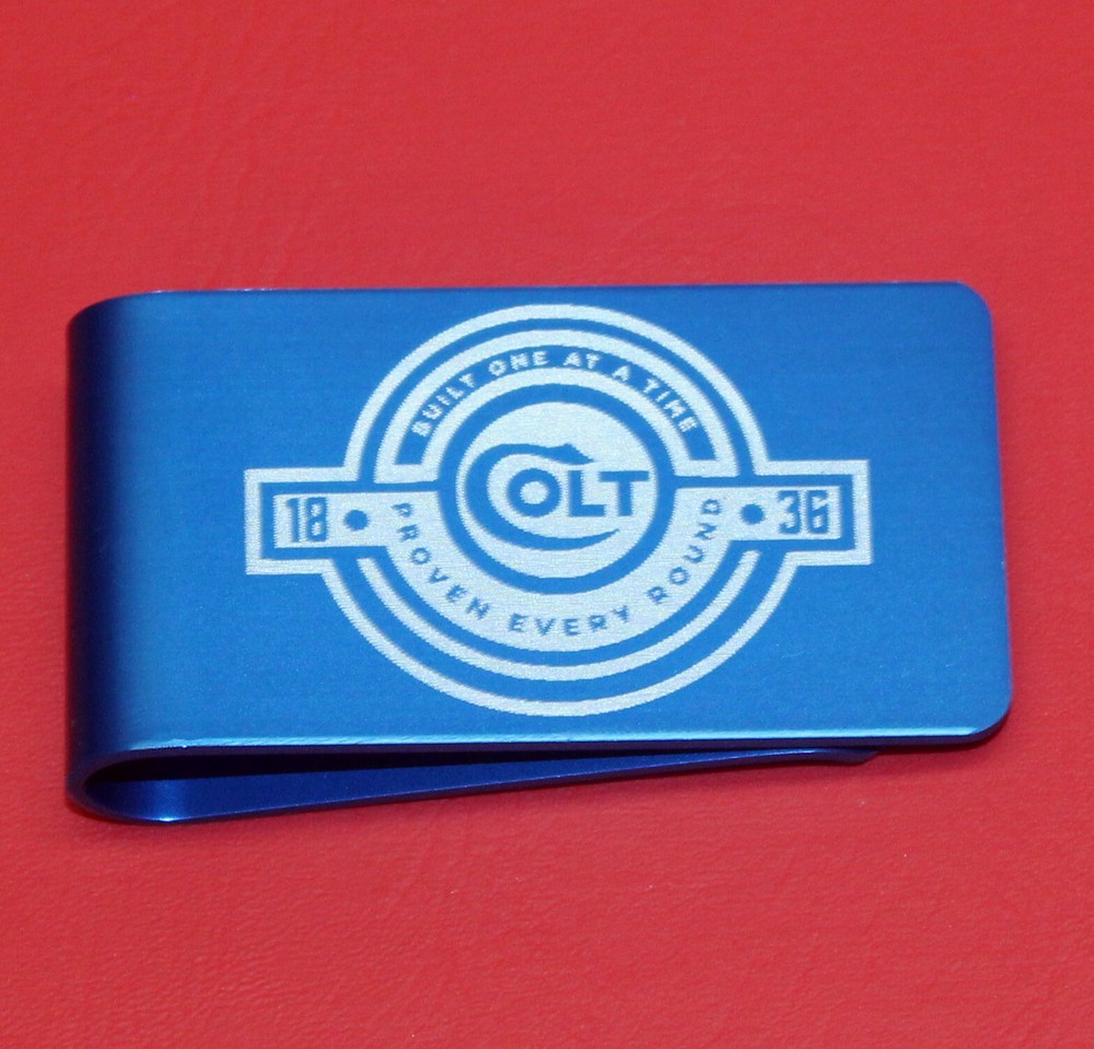 COLT FIREARMS Blue Money Clip