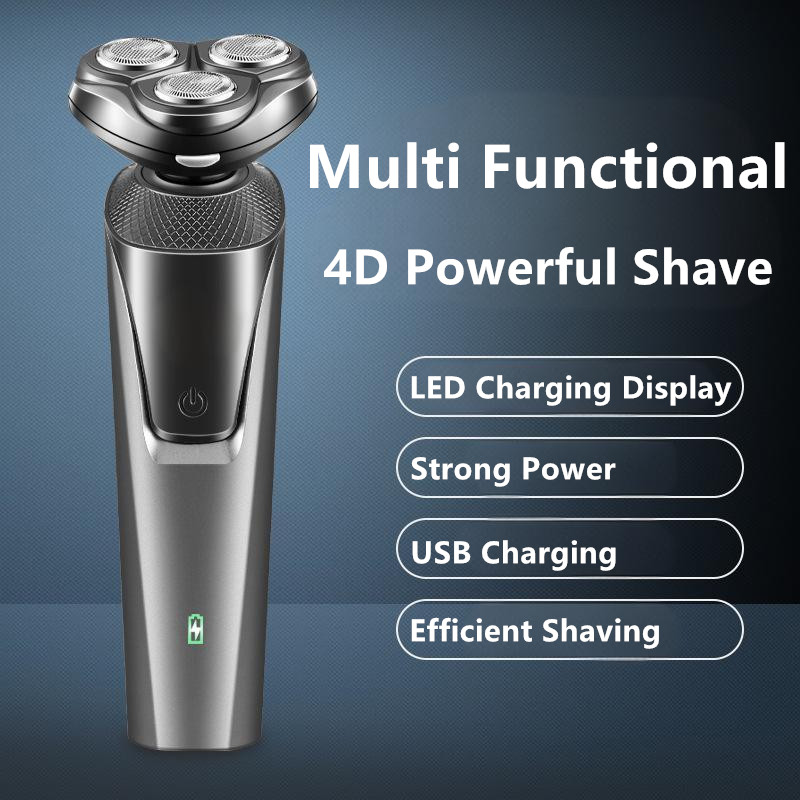 Men's Cheek Beard Trimmer Nose Hair Cutting Multi-Function Barber Shaver Machine