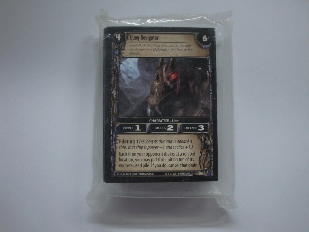 Wars TCG Beta Deck - Decipher - Sealed