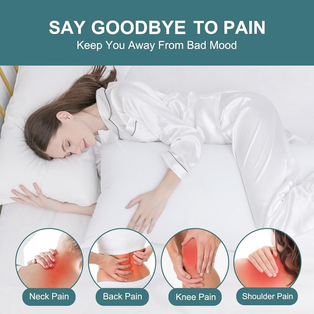 Large Body Pillow Insert- Breathable Full Body Pillow for Side